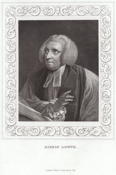 Portrait of Robert Lowth, Bishop of London by English School