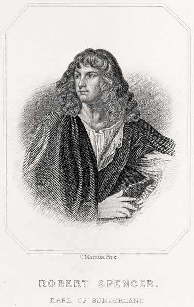 Portrait of Robert Spencer, Earl of Sunderland by English School