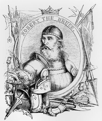 Portrait of Robert the Bruce by English School