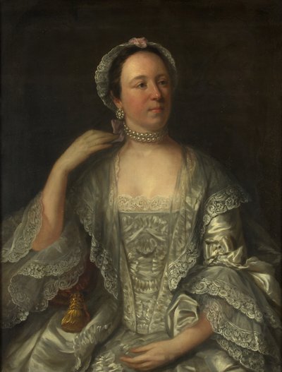 Portrait of Sarah Page by English School
