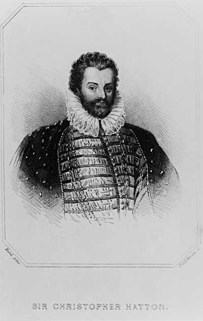 Portrait of Sir Christopher Hatton from 
