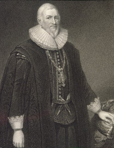 Portrait of Sir Hugh Middleton, from 