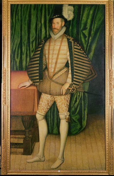 Portrait of Sir Jerome Bowes, Ambassador to the Tzar of Russia by English School