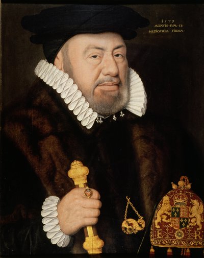 Portrait of Sir Nicholas Bacon by English School