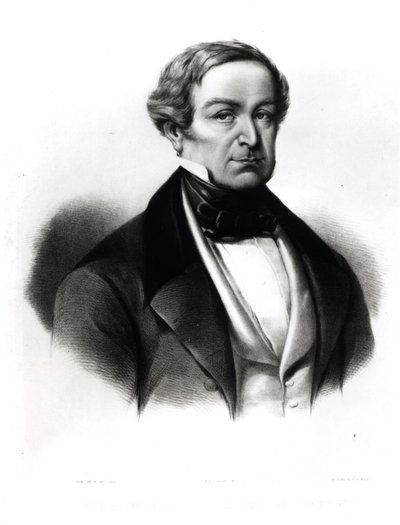Portrait of Sir Robert Peel (1788-1850), Engraved by Henry Brittan Willis (1810-84) by English School