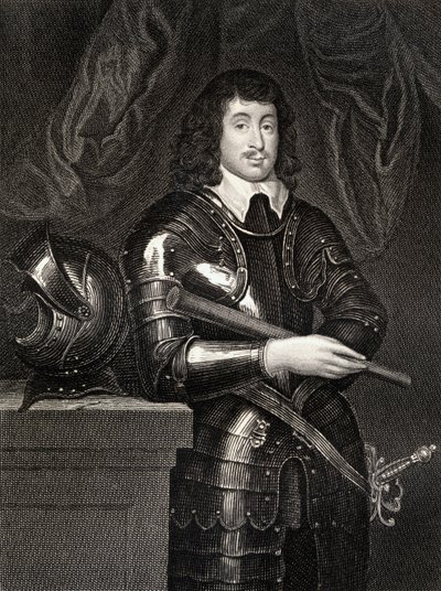 Portrait of Spencer Compton, 2nd Earl of Northampton, from Lodges British Portraits by English School