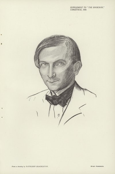 Portrait of Stacy Aumonier by English School