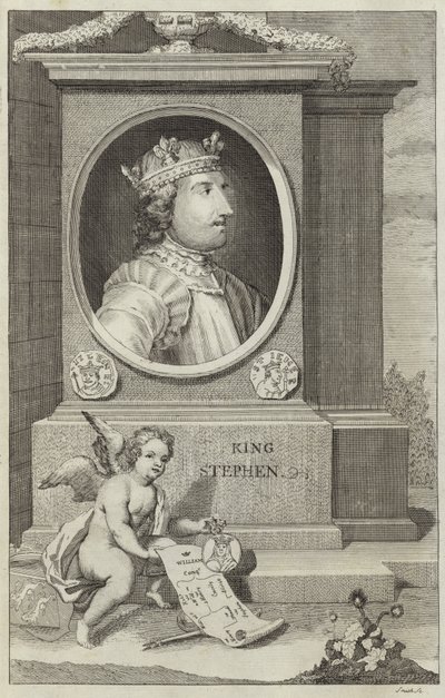 Portrait of Stephen of England by English School