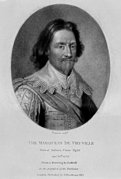 Portrait of The Marquis of Vieu Ville, from 