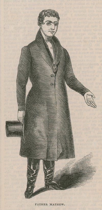 Portrait of Theobald Mathew by English School