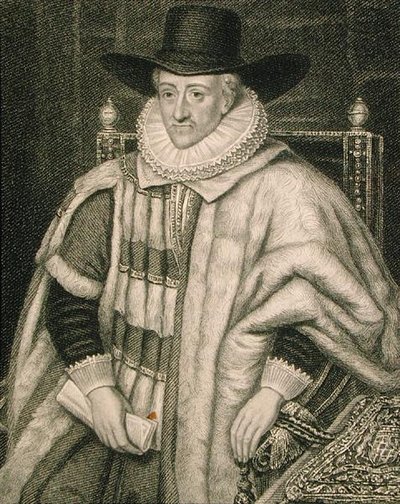 Portrait of Thomas Egerton (c.1540-1617), from 