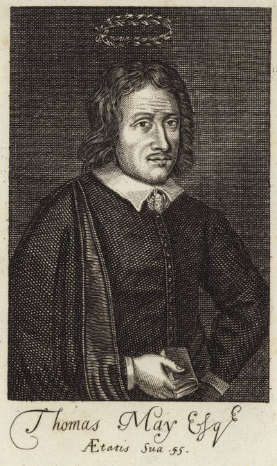 Portrait of Thomas May by English School