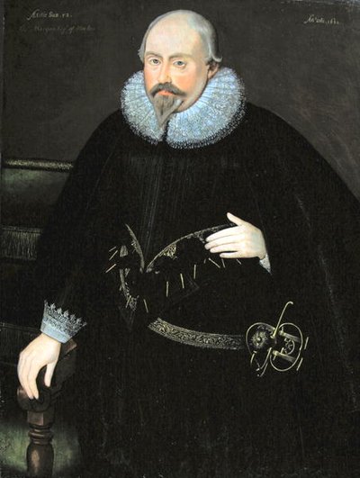 Portrait of Thomas Morgan of Machen c.1620 by English School