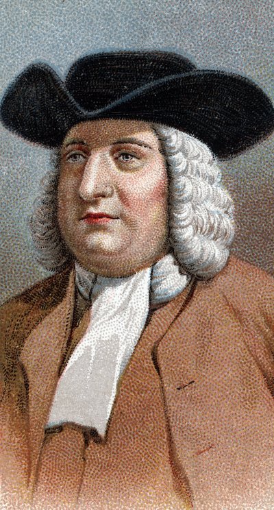Portrait of William Penn (1644-1718) - From Series 