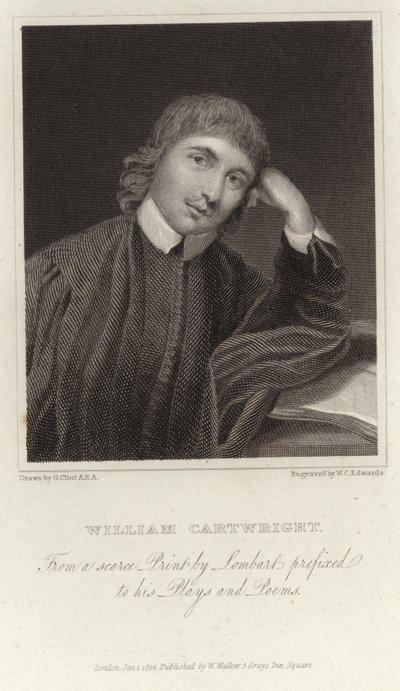 Portrait of William Cartwright by English School