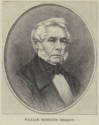 Portrait of William Hamilton Merritt by English School