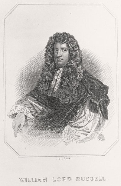 Portrait of William Lord Russell by English School