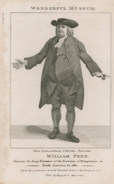 Portrait of William Penn by English School