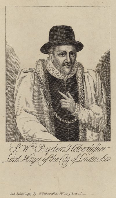 Portrait of William Ryder by English School