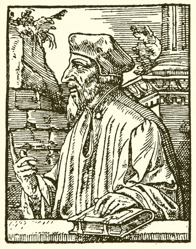 Portrait of Wycliffe by English School