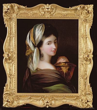 Portrait of a Lady in Eastern Dress, c.1890 by English School