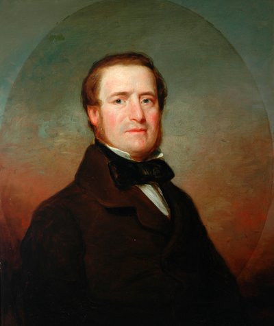 Portrait of a Man (possibly a member of the Butterfield family) by English School