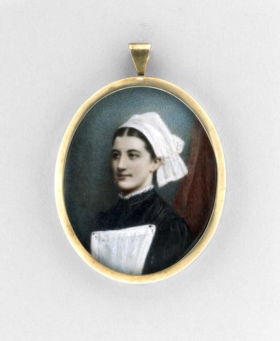 Portrait of a Nurse by English School