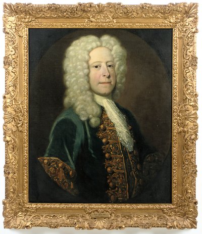 Portrait of a gentleman, traditionally identified as Hugh Smith of Weald Hall, Sherriff of Essex by English School