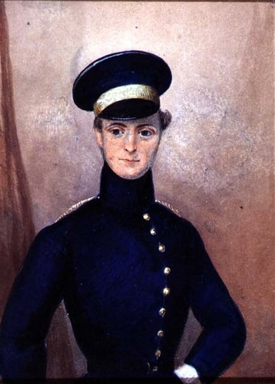 Portrait of an Officer by English School