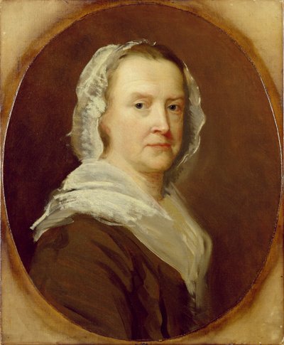 Portrait of an Unknown Woman by English School