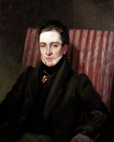 Portrait of the English Poet Thomas Hood by English School