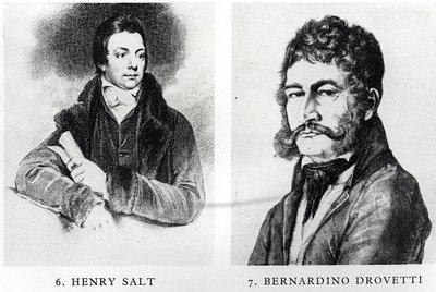 Portraits of Henry Salt and Bernardino Drovetti by English School