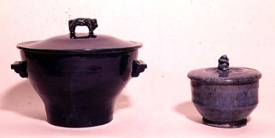 Pots designed at the Omega workshops by English School