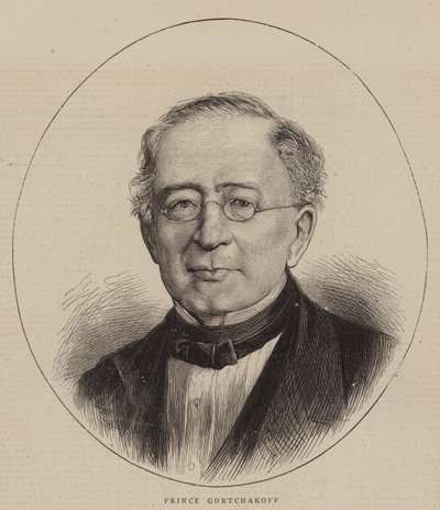 Prince Gortchakoff by English School