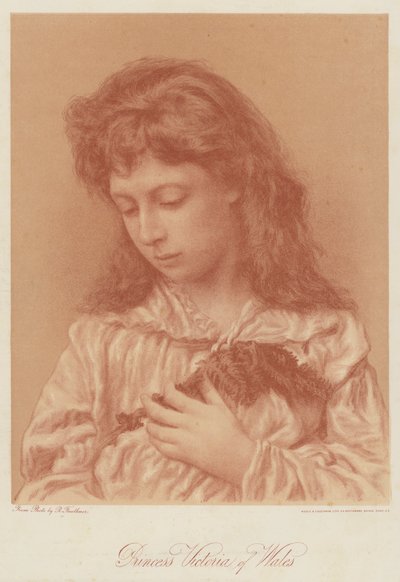Princess Victoria of Wales by English School