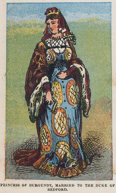 Princess of Burgundy, Married to the Duke of Bedford by English School