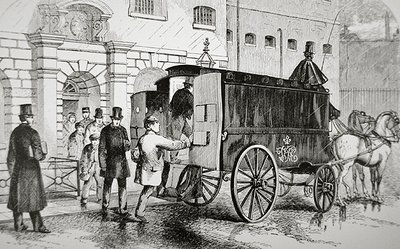 Prisoners Board a Police Van Known as the 