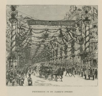 Procession in St James