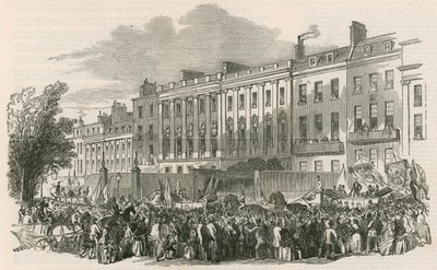 Procession of the London Temperance League in Lincoln