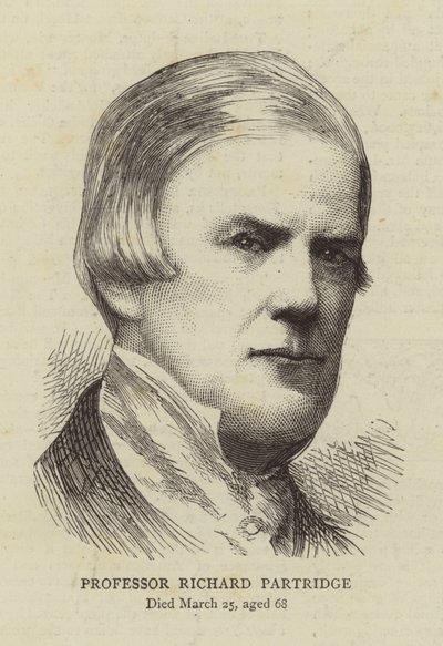 Professor Richard Partridge by English School