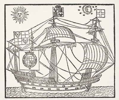 Prognostication everlasting by L. & T. Digges, 1576 by English School