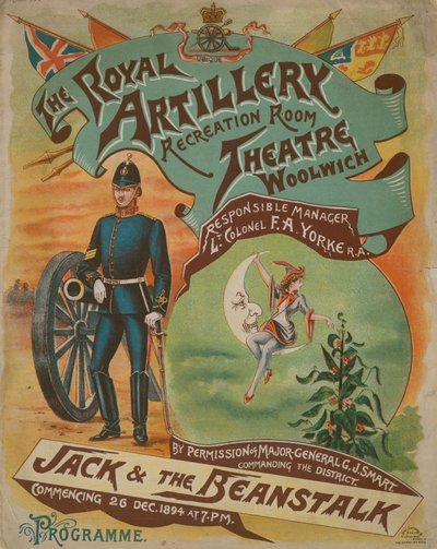Programme for Jack & the Beanstalk by English School