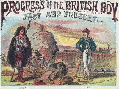 Progress of the British Boy by English School