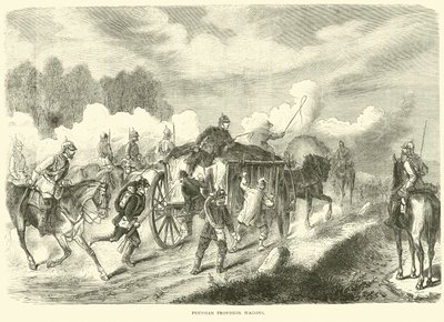 Prussian provision wagons by English School