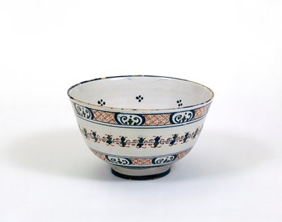 Punch bowl, made in London or Bristol, c.1620-30 by English School