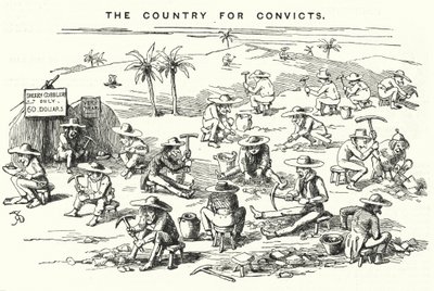 California, The Country for Convicts by English School