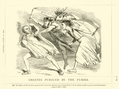 Orestes Pursued by the Furies by English School