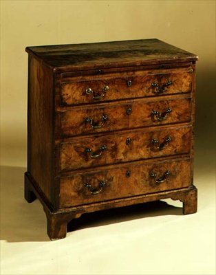 Queen Anne chest of drawers, early 18th century by English School