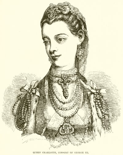 Queen Charlotte, Consort of George III by English School