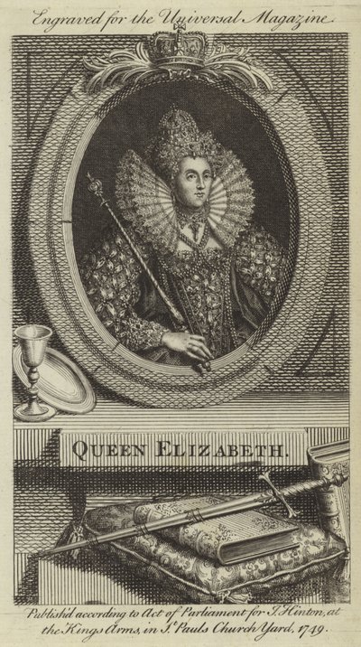 Queen Elizabeth by English School